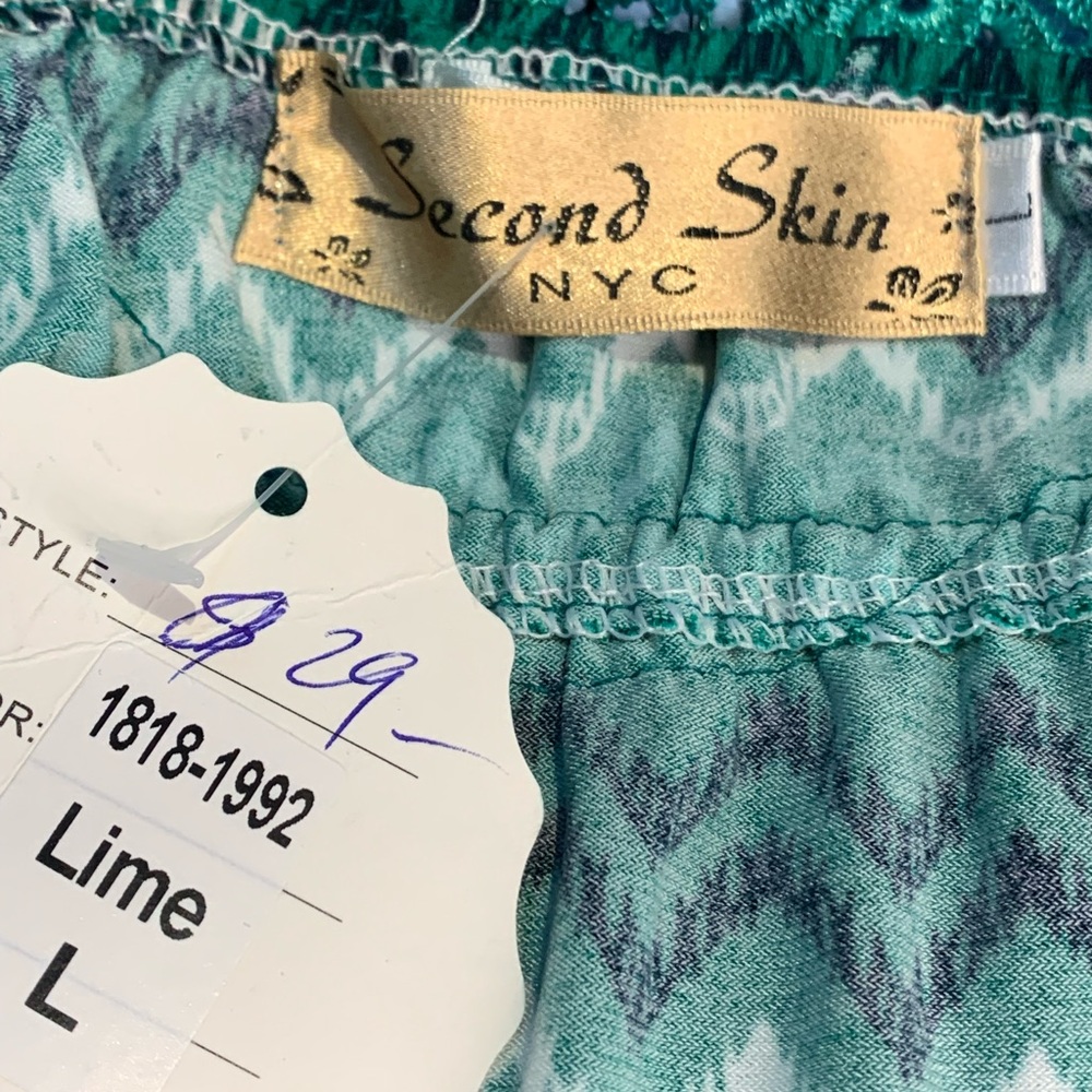 Second Skin maxi dress- large NWT - Picture 6 of 8